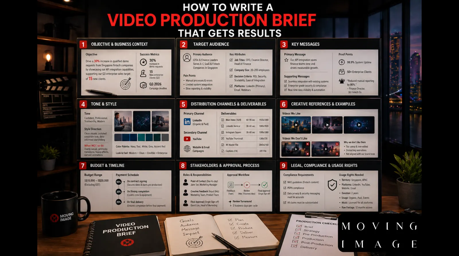 How to Write a Video Production Brief That Gets Results - Moving Image