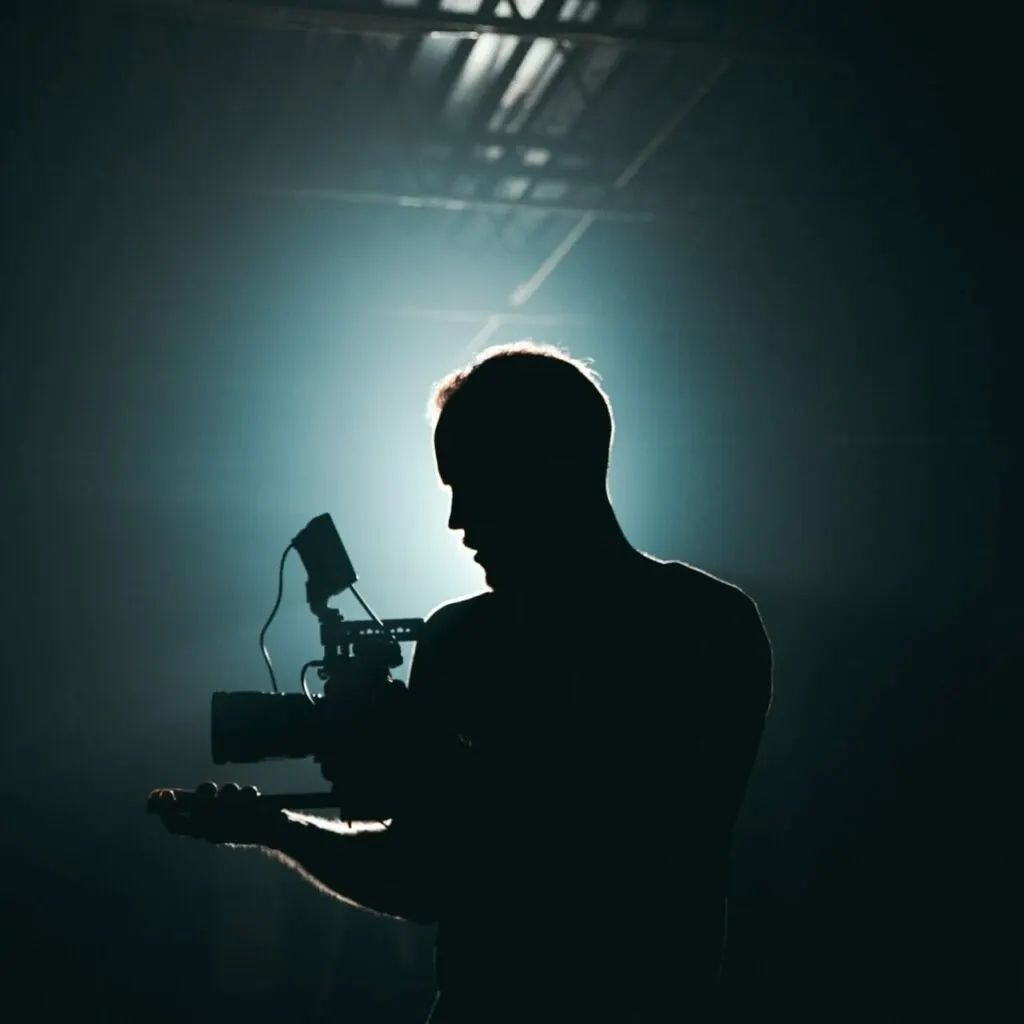 In Corporate Video Company a Man Holding a Camera