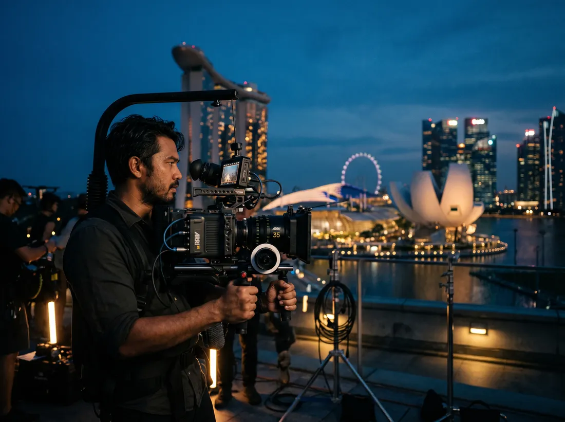 Behind the scenes on a Moving Image production across Southeast Asia