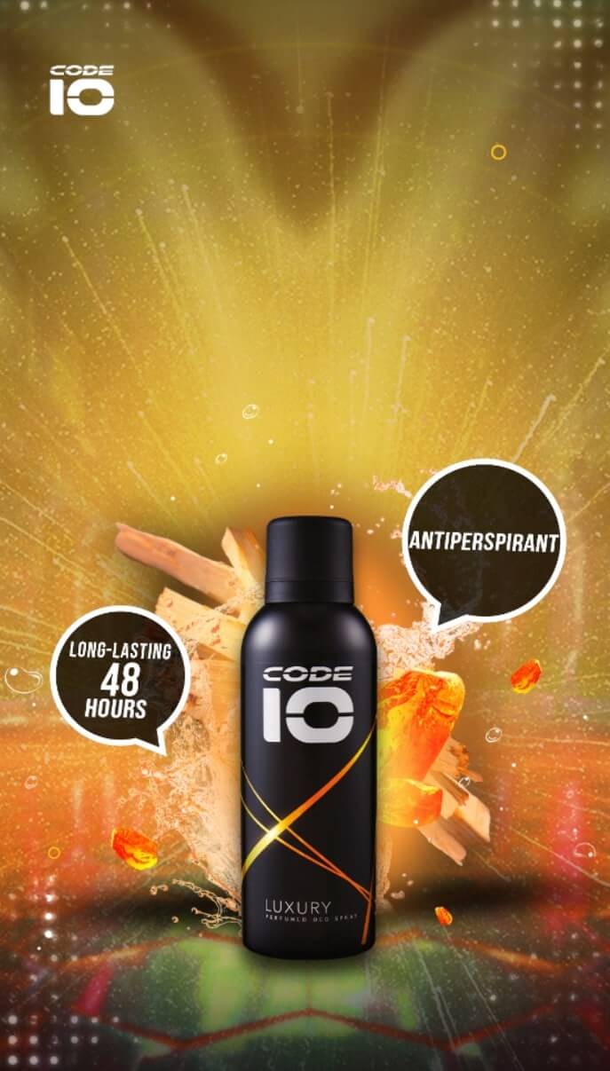 Code 10 - Intense Confidence in Every Spray [9x16]